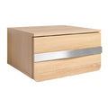 Moderne Houten Lade met RVS Handvat
